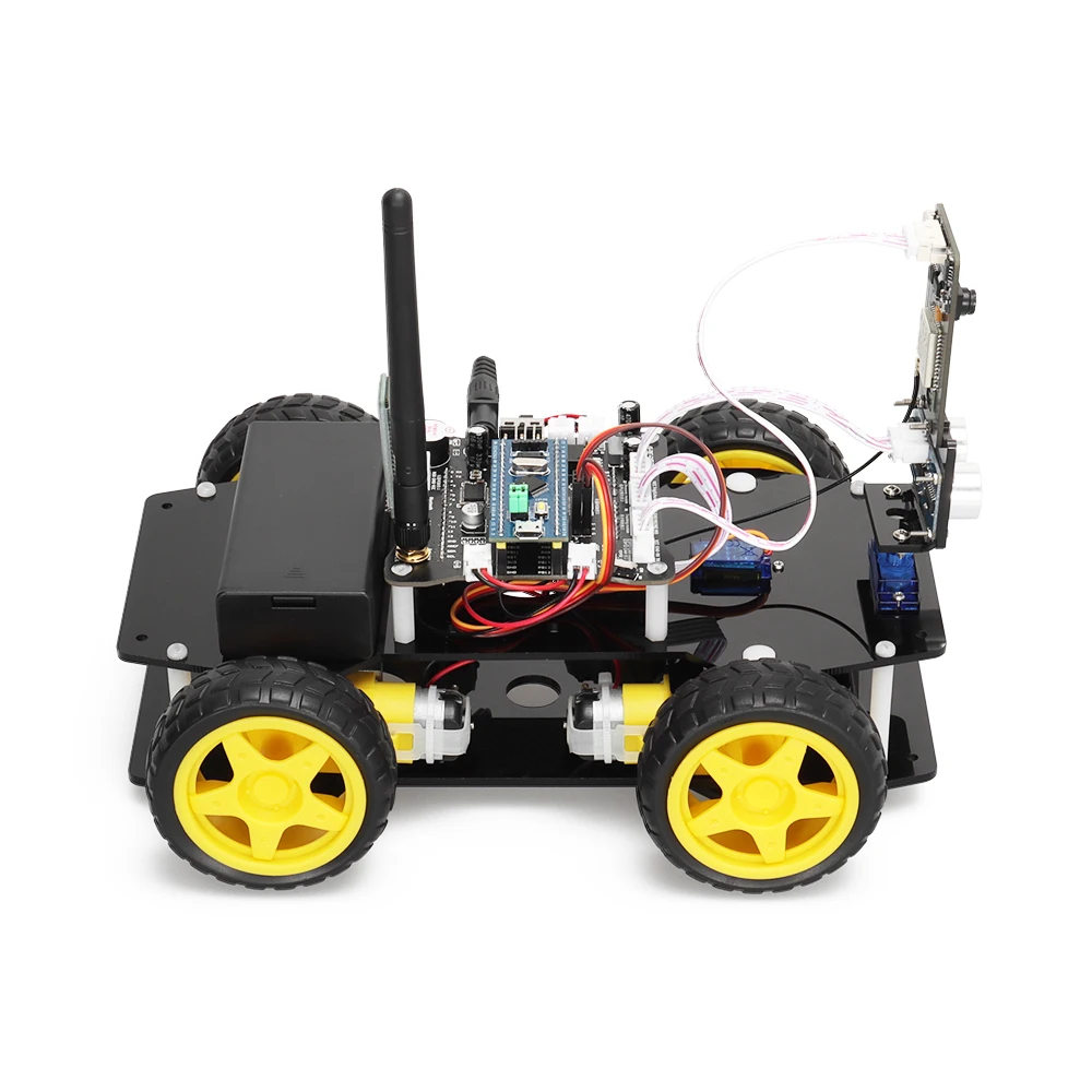 Automation Robot Car Kit for Arduino and Keil 5 Programming Combining ESP32 CAM with STM32 Electronics Educational Robotic Kit