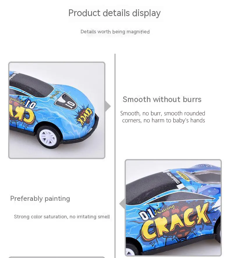 Children Stunt Car Model Alloy Body Pull Ejection Jumping Mini Cars Simulation Diecast Vehicle Collectible Toys For Kids Gift