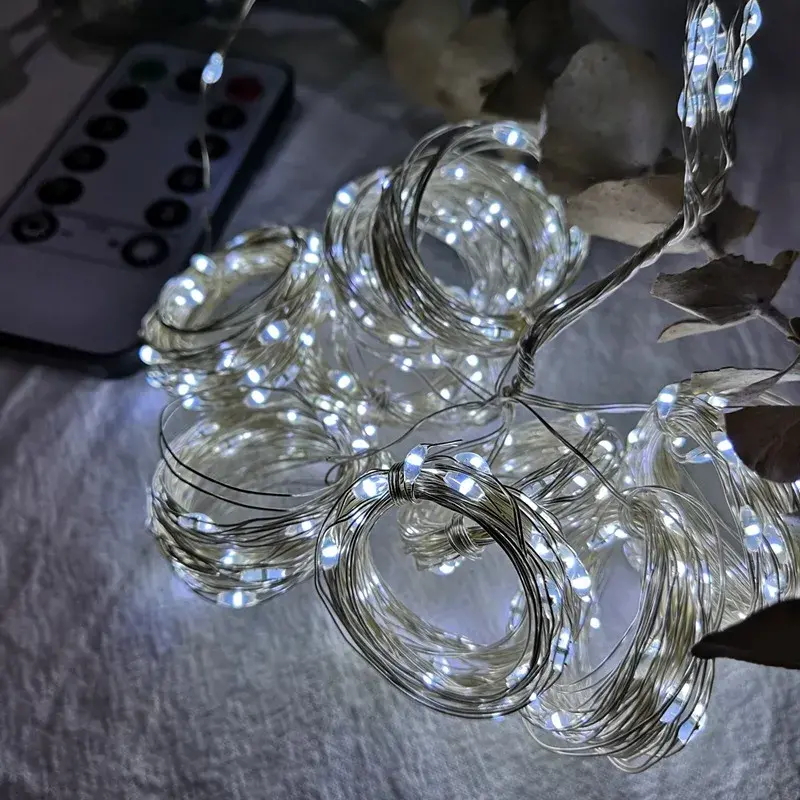 USB Festoon String Light Fairy Garland Curtain Light Christmas Light Christmas Decor For Home Ramadan Decorative New Year Lamp