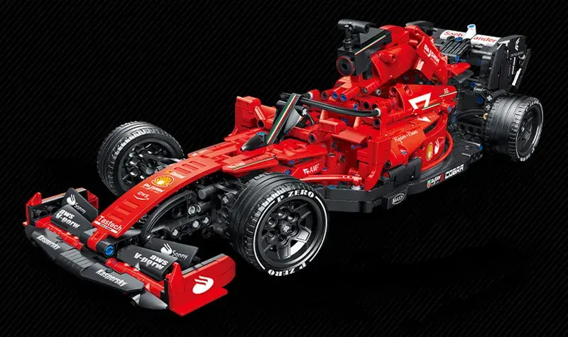 High-tech Building Blocks F1 Formula 1 Remote Control Super Racing Car Moc Bricks RC Technical Model Toy Creative Expert 1089pcs