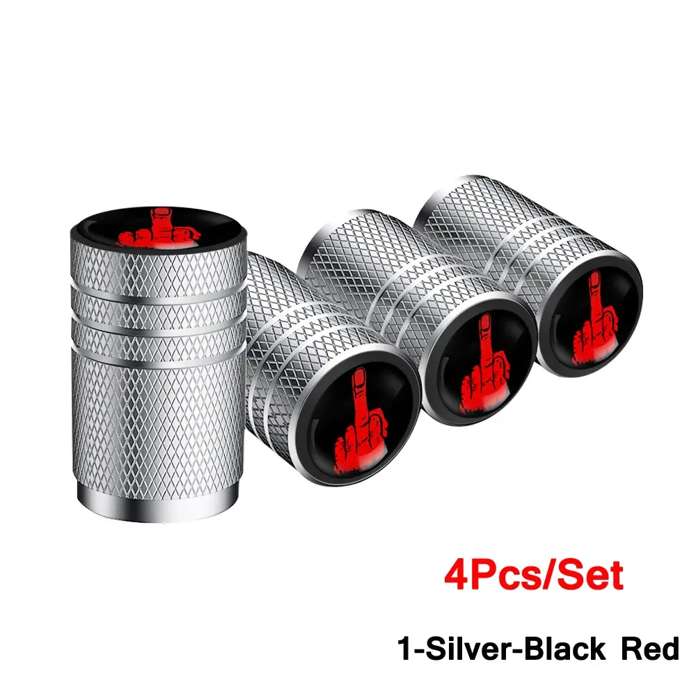 1-Silver-Black Red