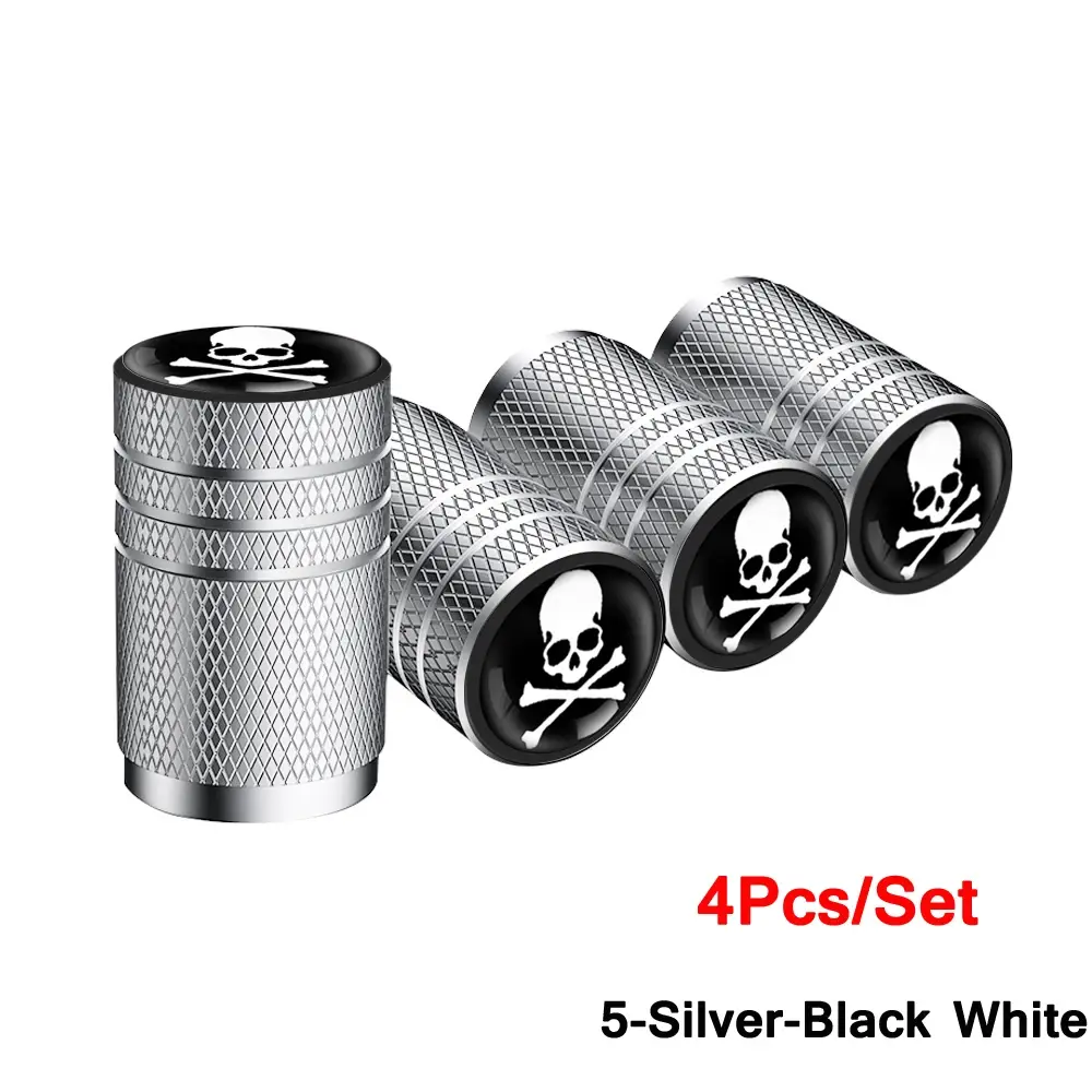 5-Silver-Black White