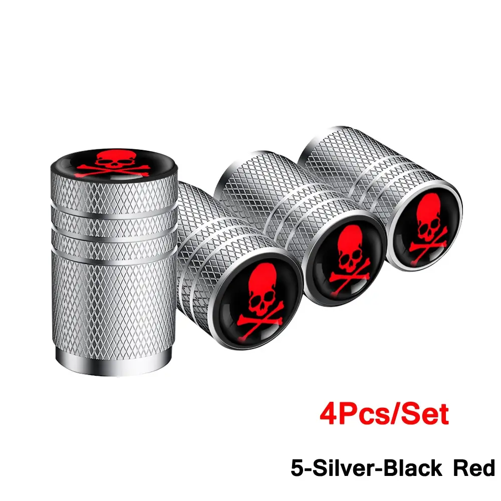 5-Silver-Black Red