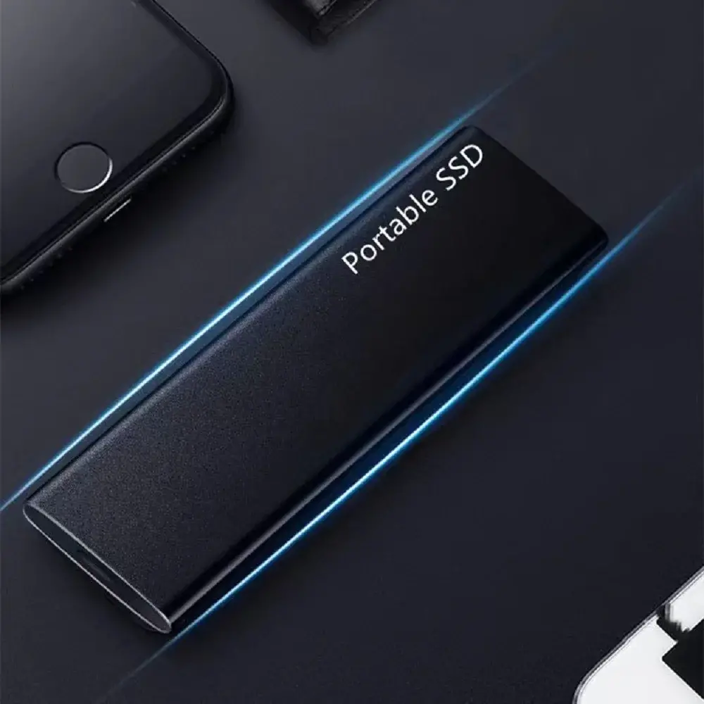 External hard drive 1tb Mini ssd 2TB High Speed Storage Device External portable solid state drive for Laptops/Phones/Desktops