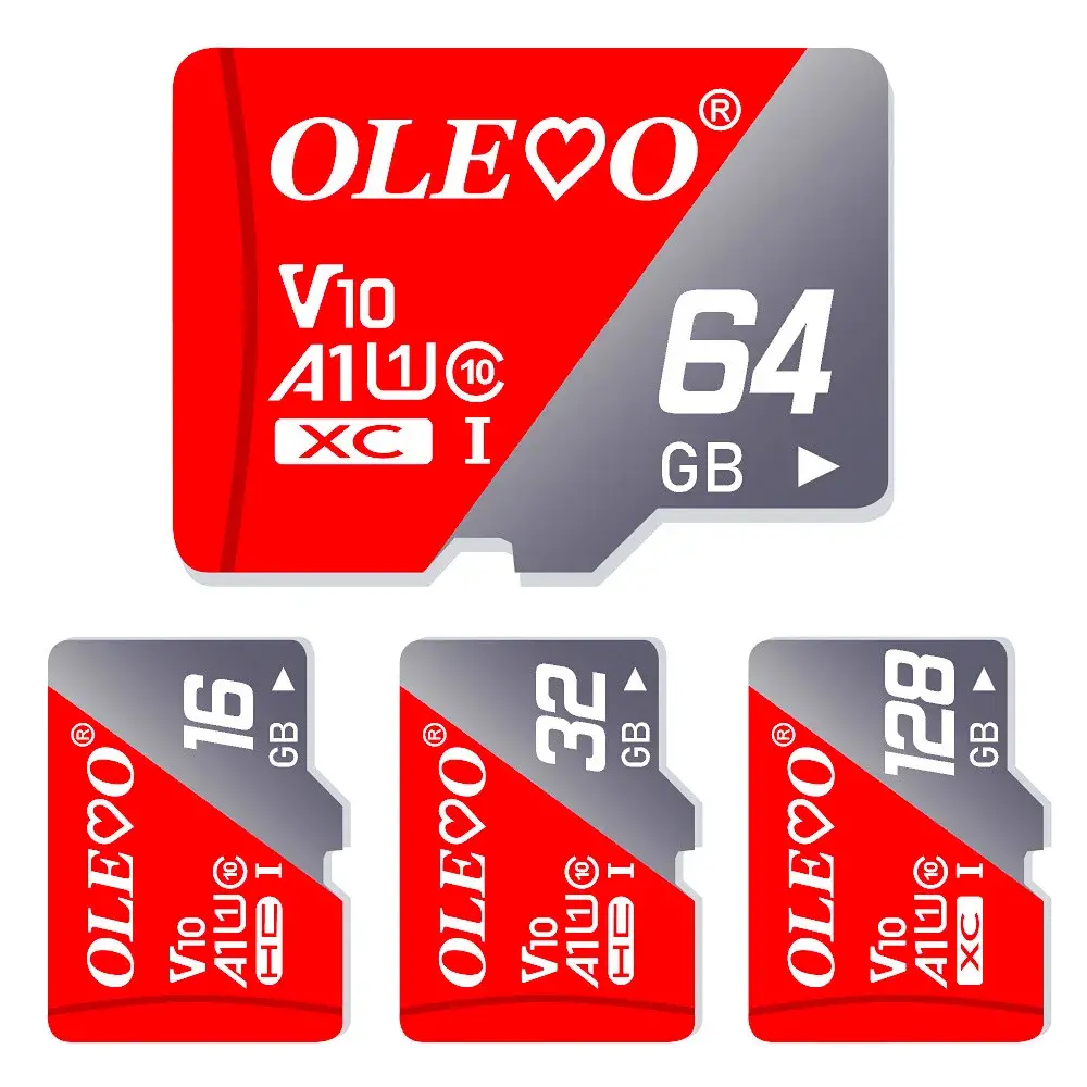 Memory Card 512GB 256GB 128GB Flash MemoryCard Class 10 High Speed Micro mini sd 64GB 32GB 16GB 8GB TF Card Gift cartoon key