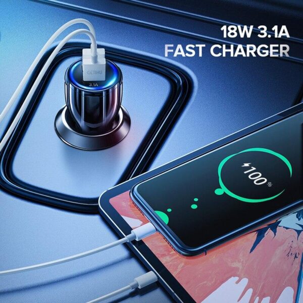 Universal Car Charger with Dual USB - Image 4