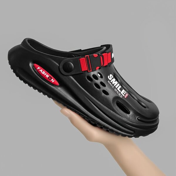 Men'S Sports Mules & Clogs, Casual Slip-On Open Toe Garden Shoes, EVA Round Toe Walking Sandals, Solid Color, with Avoid Sun Exposure for Summer Beach Footwear - Image 23