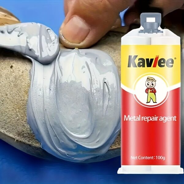 100g - Magic Repair Glue, AB Metal Strong Iron Bonding, Heat Resistant Cold Welding Metal Repair Glue Casting Glue, Harmless, Waterproof, Strong, Healthy Super Glue For Factory - Image 13