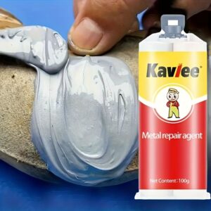 100g - Magic Repair Glue, AB Metal Strong Iron Bonding, Heat Resistant Cold Welding Metal Repair Glue Casting Glue, Harmless, Waterproof, Strong, Healthy Super Glue For Factory