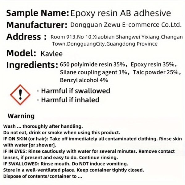 100g - Magic Repair Glue, AB Metal Strong Iron Bonding, Heat Resistant Cold Welding Metal Repair Glue Casting Glue, Harmless, Waterproof, Strong, Healthy Super Glue For Factory - Image 22