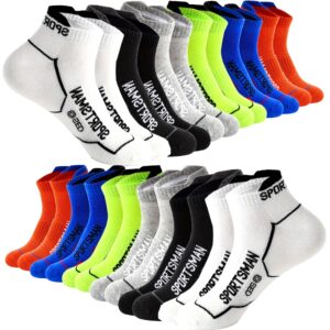 12 Pairs Men'S Athletic Socks