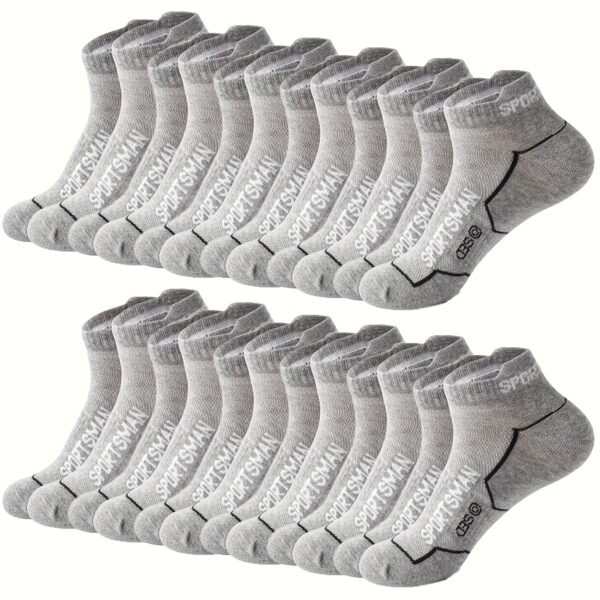 12 Pairs Men'S Athletic Socks - Image 7
