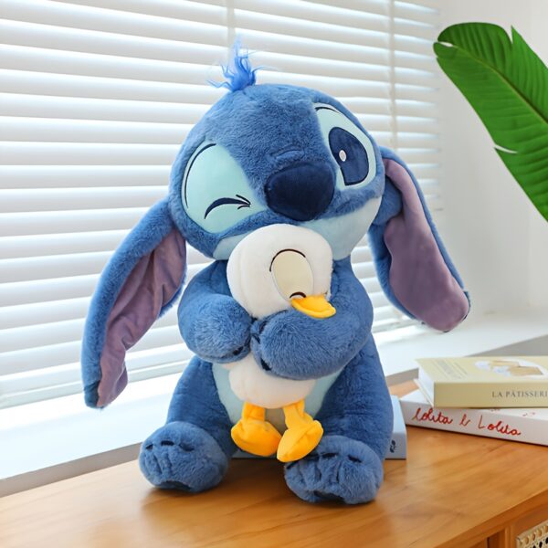Blue Stitch Hugging Donald Duck Classic - Image 2