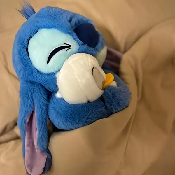 Blue Stitch Hugging Donald Duck Classic - Image 3