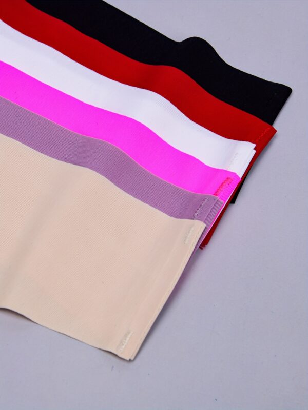 6pcs Ice Silky Fiber Fabric Seamless Panties - Image 3