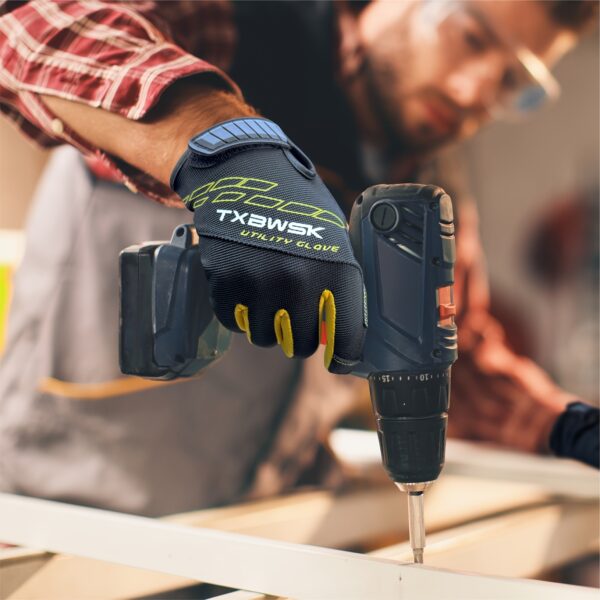 1 Pair of Men's and Women's High Performance Universal Work Gloves - Image 2