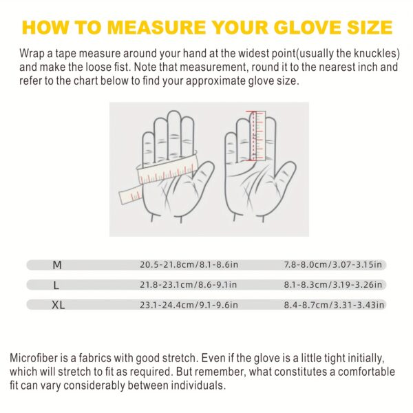 1 Pair of Men's and Women's High Performance Universal Work Gloves - Image 7