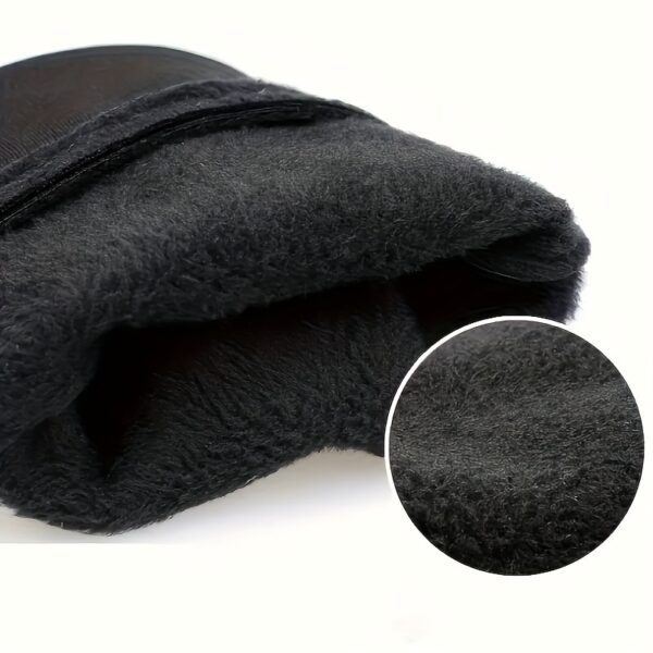 Autumn and Winter Fleece Gloves - Image 3