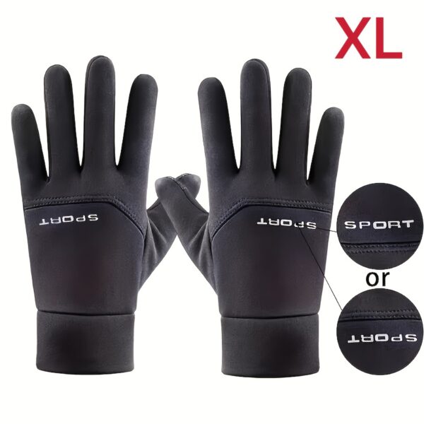 Autumn and Winter Fleece Gloves - Image 8