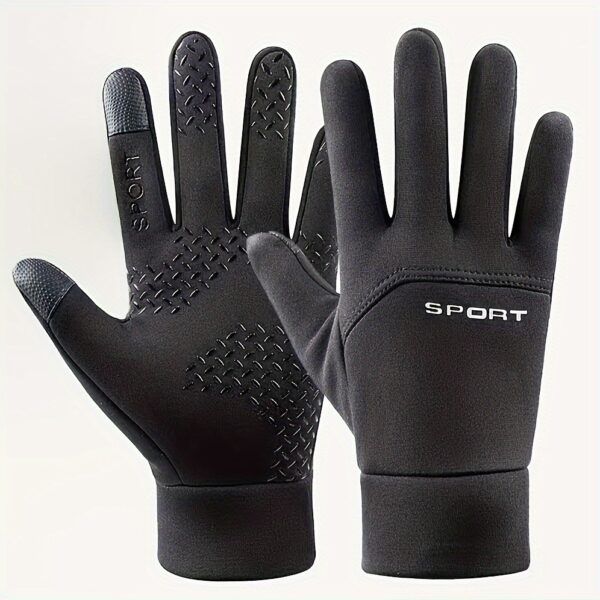 Autumn and Winter Fleece Gloves - Image 9