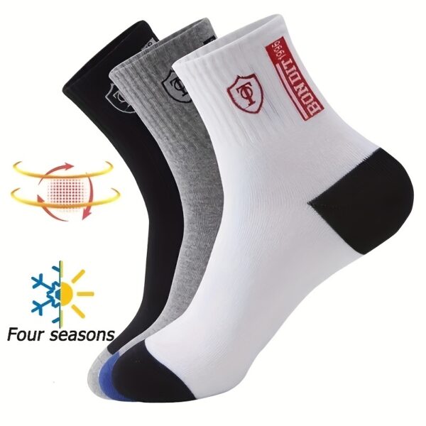 15 Pairs Men's Sports Socks - Image 7
