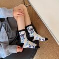 5 Pairs Cute Mid-Calf Socks-6