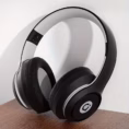 Ear Headphones-Black-Grey
