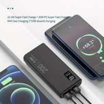 Fast Charging 20000mAh Portable Power Bank-5
