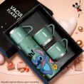 Stitch Gift Box Cup-Green
