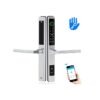 CGATE ILOCK-05 SMART ELECTRIC LOCK SILVER WITH TTLOCK CARD PASSCODE AND FINGERPRINT
